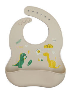 Silicone Bib - Waterproof and Easy Clean