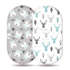 Fitted Sheet for Baby Cradle & Changing Table