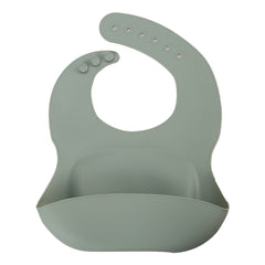 Silicone Bib - Waterproof and Easy Clean