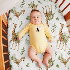 Fitted Sheet for Baby Cradle & Changing Table