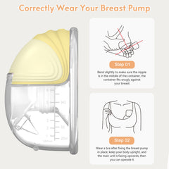 Silent Portable Wearable Breast Pump