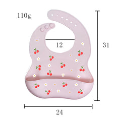 Silicone Bib - Waterproof and Easy Clean