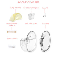Silent Portable Wearable Breast Pump