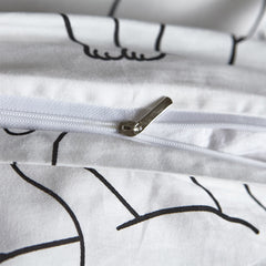 Pure Cotton Bed Linen Set - 3 and 4 Piece Options